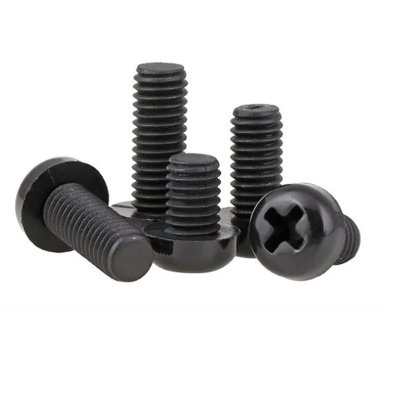 Plastik Vida M3x6mm Siyah