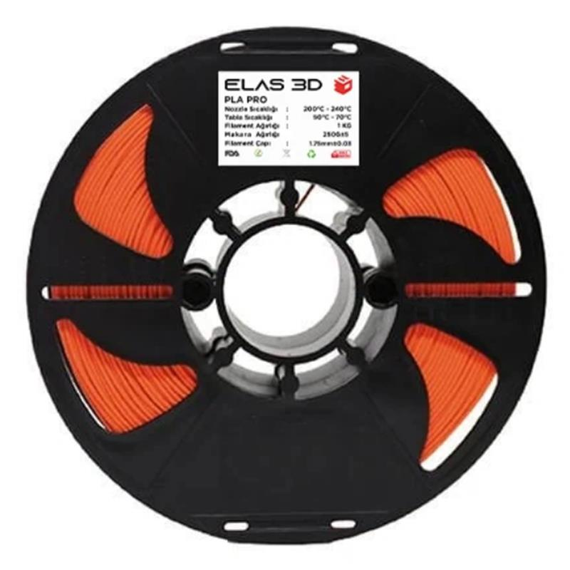 ELAS 1.75mm Turuncu PLA PRO Filament 1kg