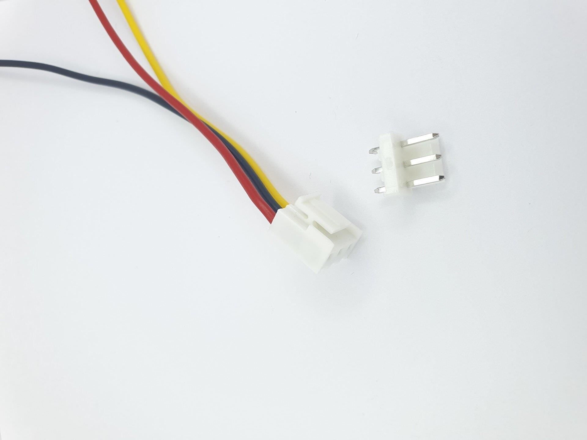 3 Pin Konnektör Seti JST-HY 3,96mm 20cm