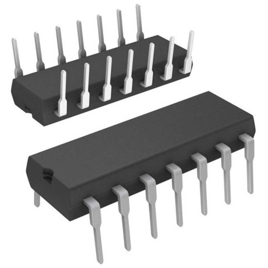 74LS47 DIP-16 BCD - 7 Segment Decoder Entegresi