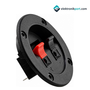 PM-17386 İkili Yuvarlak Hoparlör Terminali (İÇ ÇAPI:40MM / DIŞ ÇAPI: 65MM)
