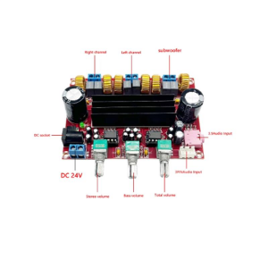 XH-M139 TPA3116D2 2 x 80W + 100W Dijital Amplifikatör Modülü