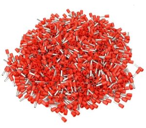 İzoleli Kablo Yüksüğü 1,5mm² - Kablo Yüksük E1508 1000 Adet Kırmızı