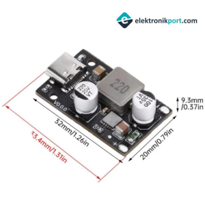 PD65W Hızlı Şarj Modülü PD3.1 QC3.0 Type-C Arayüzü Hızlı Şarj Cihazı