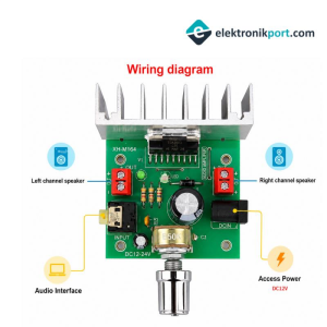 TDA7377 35W + 35W 2x35W Amplifikatör Modülü
