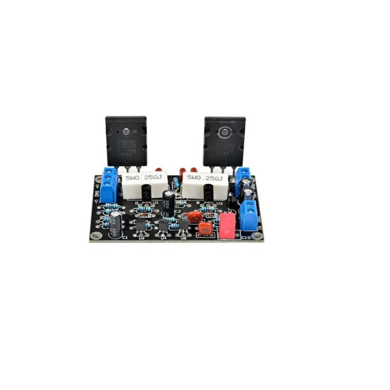 2SC5200 + 2SA1943 100W Mono Amfi Modülü