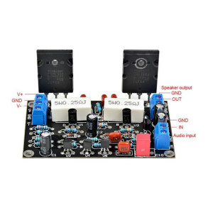 2SC5200 + 2SA1943 100W Mono Amfi Modülü