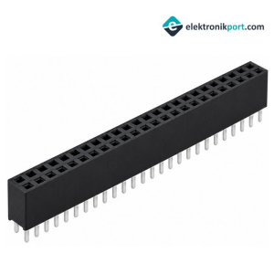 Header Dişi 2x40 180 derece 2,54mm Female