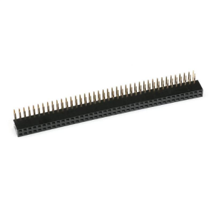 Header Dişi 2x40 180 derece 2.54mm Female