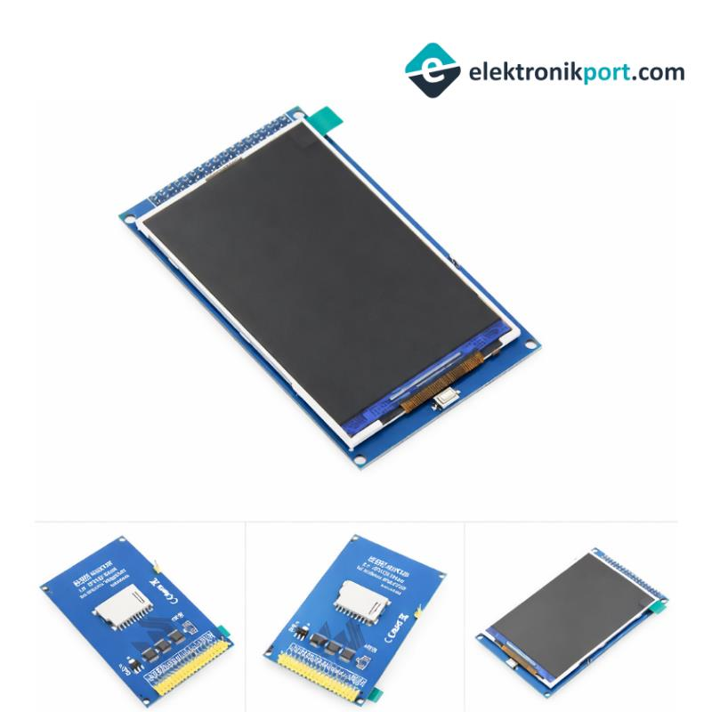 3.5 inch 480x320 IPS TFT LCD Display Modül ili9ili/ILI9488 Driver 5V/3.3V