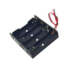 Pil Yuvası AAA 4'Lü (İnce Kalem Pil) - Seri Bağlı