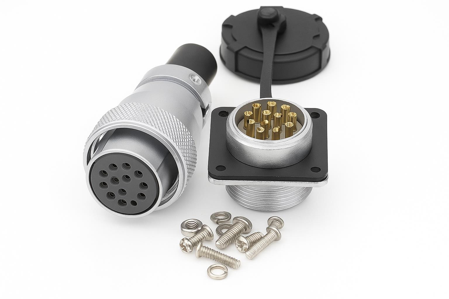 10A 500V AC Metal Konnektör