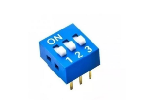 3lü Dip Switch ON-OFF Mavi