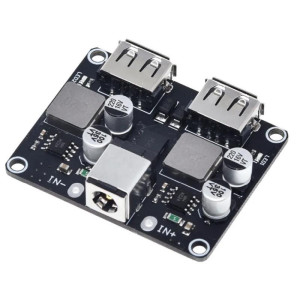 QC3.0 QC2.0 6-32V USB DC-DC Step Down Dönüştürücü Şarj Modülü - 2 Çıkışlı