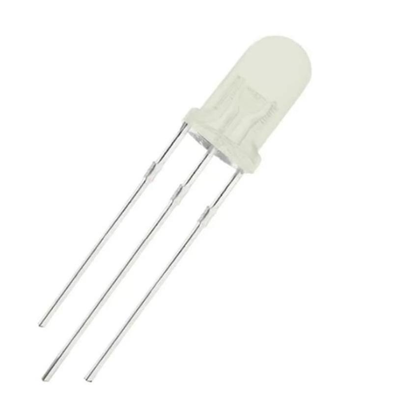 Led 3mm 3 Pin Ortak Anot Kırmızı-Sarı (10 Adet)