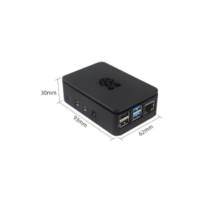 Raspberry Pi 4 Muhafaza Kutusu - Siyah