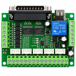 5 Eksen CNC Kontrol Kartı (MACH3 Uyumlu)
