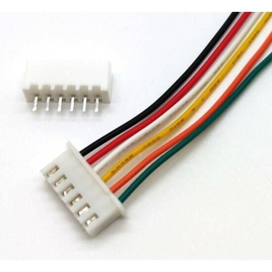 6 Pin Konnektör Seti JST-XH 2.54