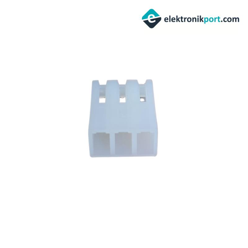 3 Pin Dişi Soket Konnektör Gövdesi