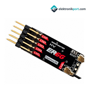 RadioMaster ER6G 2.4GHz ELRS 6 Kanal PWM Alıcı