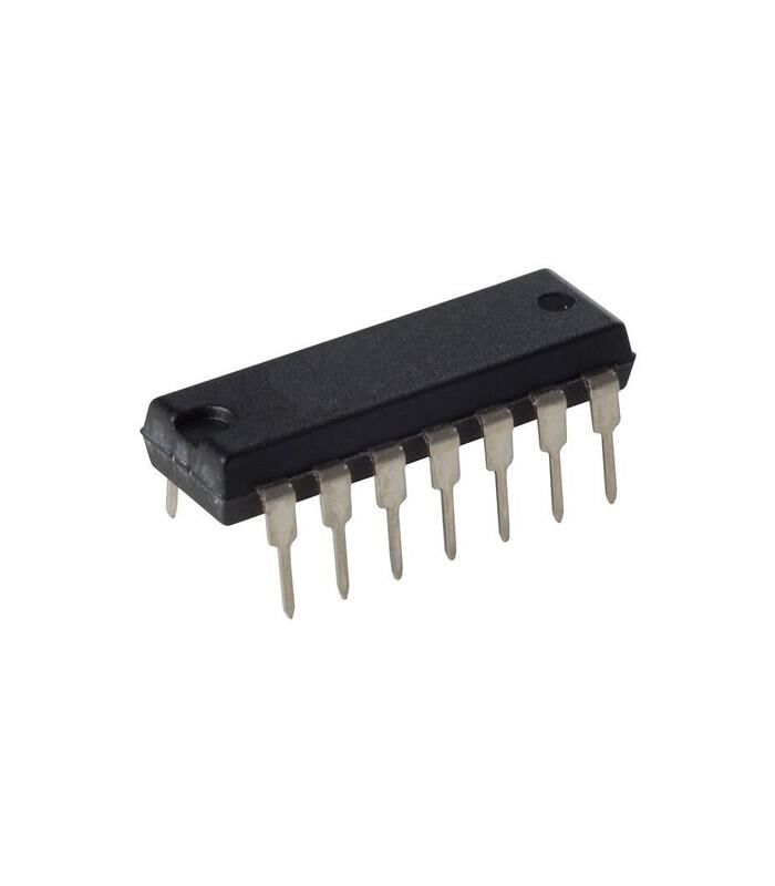 74HC00 DIP-14 Invertör ve Kapı Entegresi