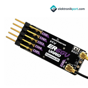 RadioMaster ER6GV 2.4GHz ELRS PWM Alıcı