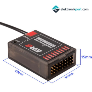 RadioMaster ER8 2.4GHz ELRS PWM Alıcı