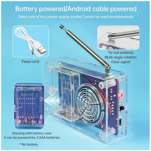 Radyo FM 87-108MHz Kendin Yap Set - V5.0 Kutulu HU-017BS