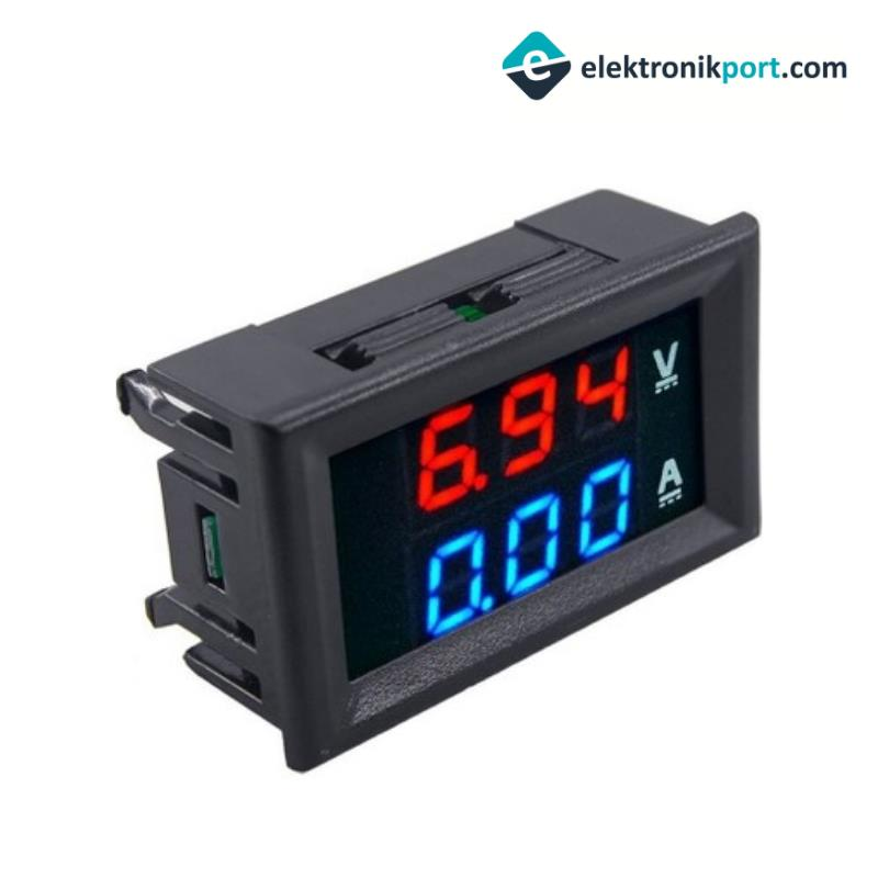 Dijital Ampermetre (100V - 10A)