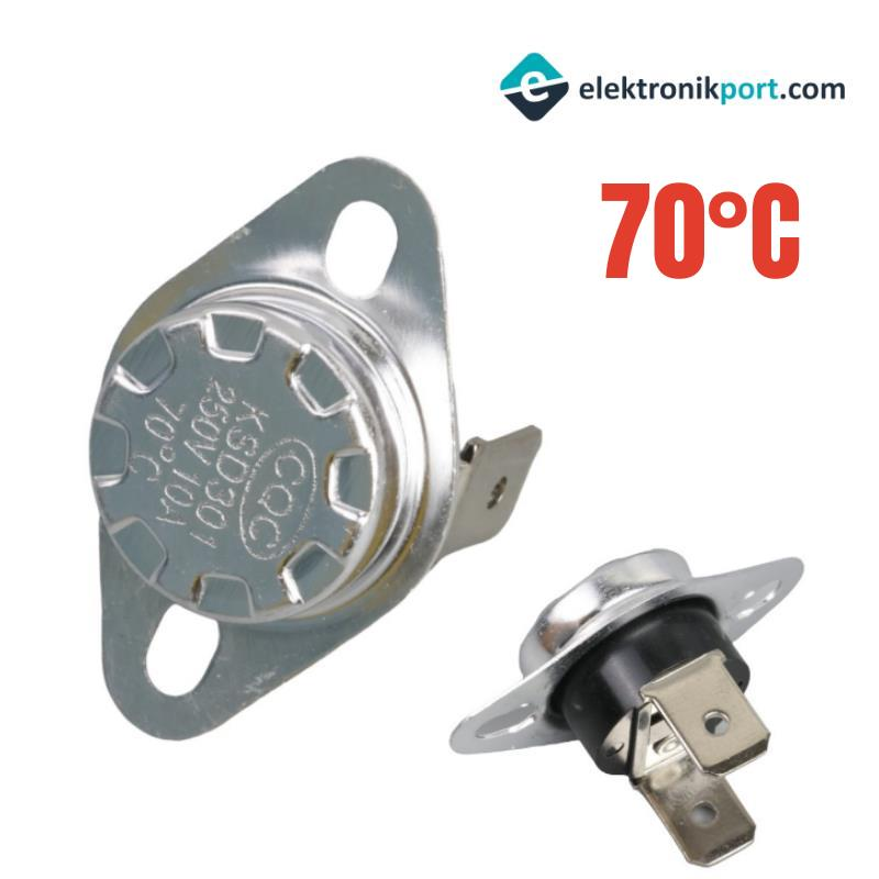 IC-269 70°C NC Termostat Normalde Kapalı Tip