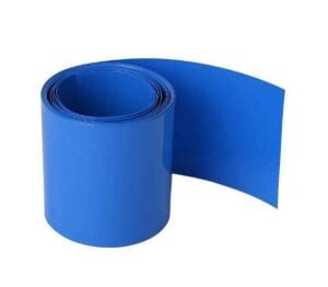 Batarya Shrink 3cm Mavi Isı ile Daralan PVC 1metre Makaron 18650 Li-ion