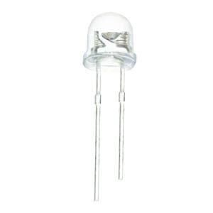Led 4.8mm Mantar Şeffaf Sarı (10 Adet)