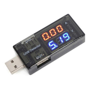 Usb Voltmetre Usb Ampermetre Usb Akım Ölçer - Çift Usb Çıkışlı