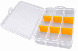 Malzeme Kutusu 9 Bölmeli Organizer Hobi Kutusu