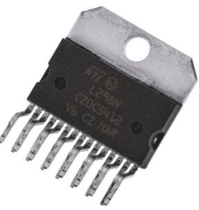 L298N Çift Tam Köprü Motor Sürücü Entegresi