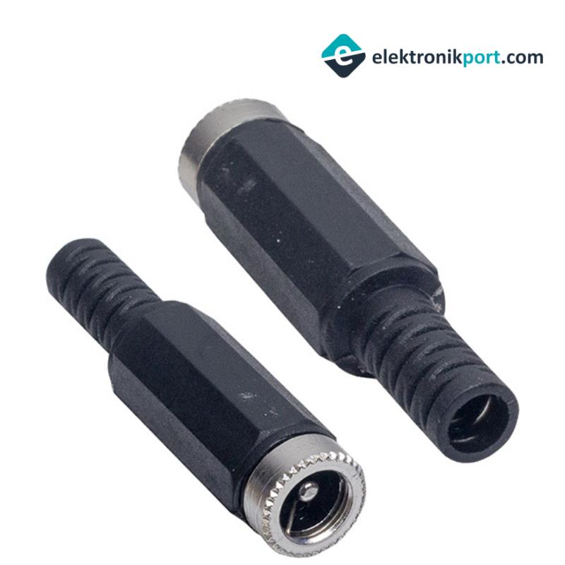 IC-254 DC Jak Uç AdaptörFişi Dişi Uzatma 5,5x2,1mm