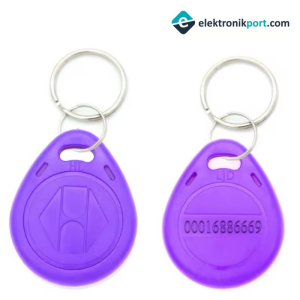 Manyetik Anahtarlık Mor Göstergeç 125 Khz Proximity RFID