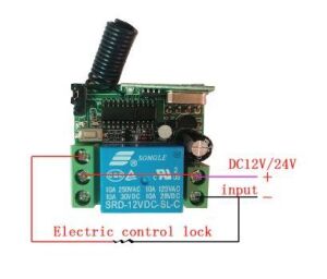 RF Uzaktan Kumanda 10A RF Alıcı Verici Transmitter Receiver 12V 1 Kanal 1CH