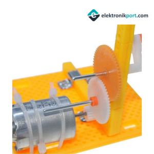 Dinamolu Lamba Deney Eğitim Seti - DIY - Demonte (Montesiz)