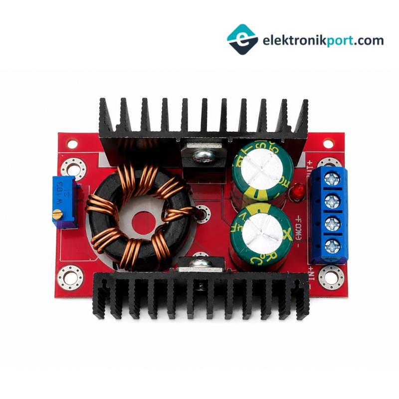 DC-DC Voltaj Yükseltici Boost Converter Regülatör (150W) 10V - 32V Giriş / 12V - 35V Çıkış 6A
