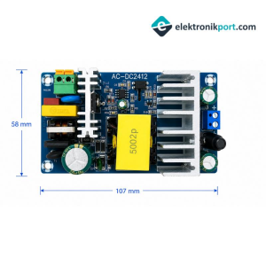 220V AC 24V DC Anahtarlamalı Güç Kaynağı Kartı