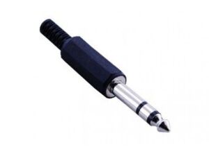 6,3mm Stereo Gitar Jack Erkek