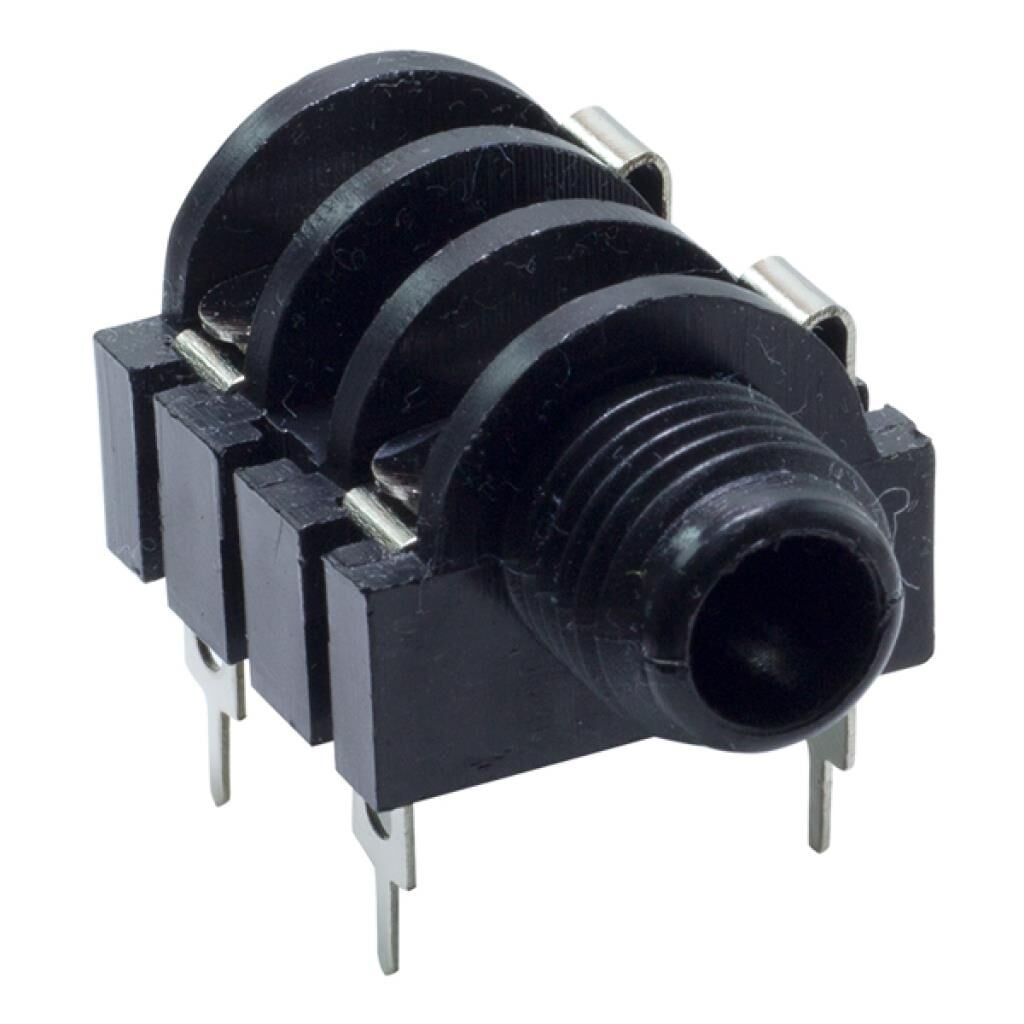 Gitar Jack Şase Yatık Mono (6,3mm)  IC-241
