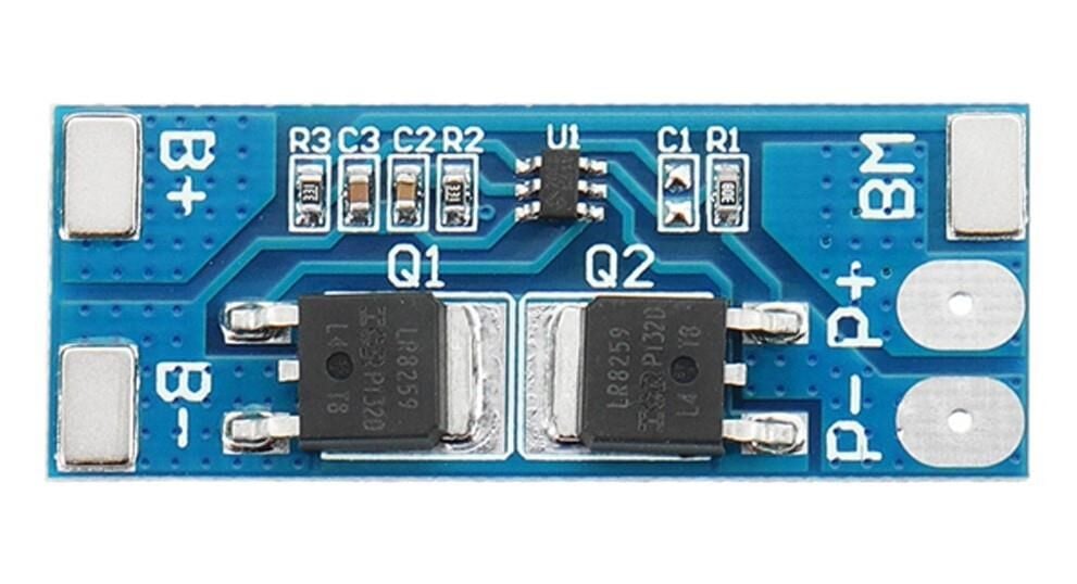 2S 8A 8,4 V BMS Koruma Kartı Lityum Batarya 18650 Li-ion Lipo Protection Module