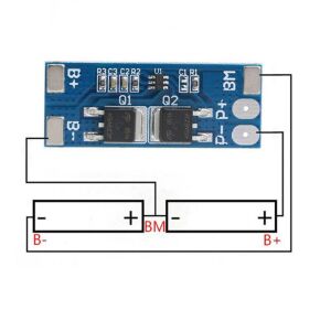 2S 8A 8,4 V BMS Koruma Kartı Lityum Batarya 18650 Li-ion Lipo Protection Module