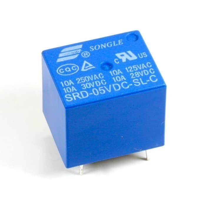 Songle 5V 10A Küp Röle Kare Röle Tek Kontak
