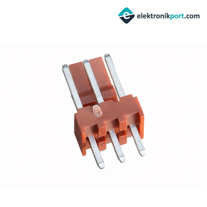 TUNİK 19 Pin Erkek 180' Soket Konnektör Gövdesi Krem