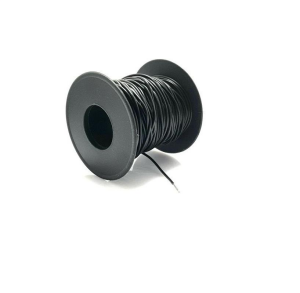 Siyah Montaj Kablosu 0,22 mm2 20mt Çok Damarlı