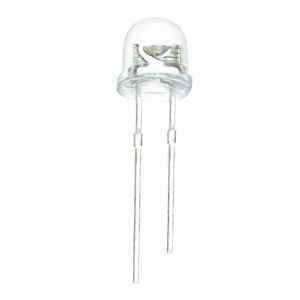 Led 4,8mm Mantar Turuncu Şeffaf