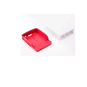 Raspberry Pi 4 Muhafaza Kutusu - Kırmızı Beyaz